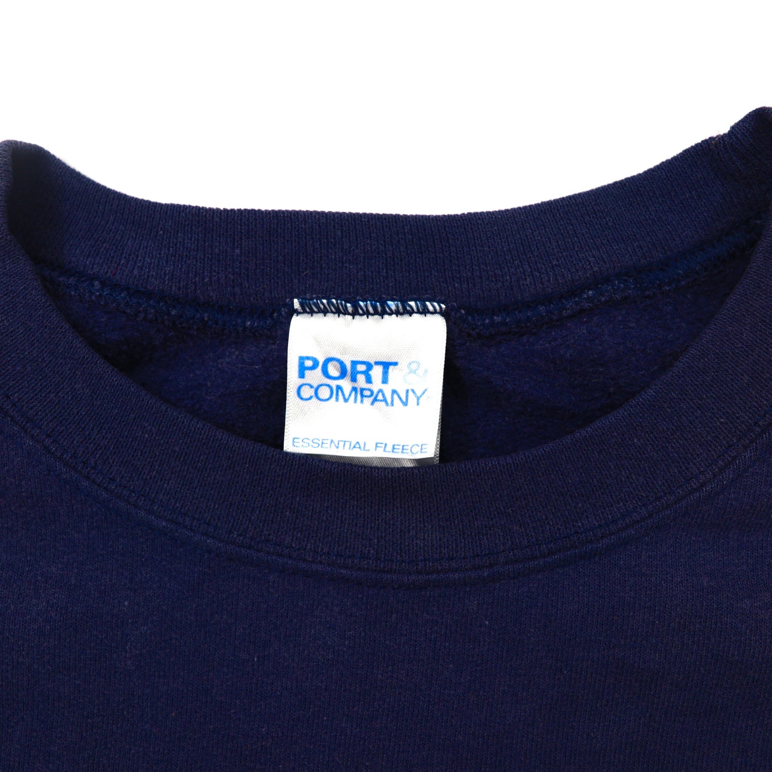 PORT & COMPANY クルーネックスウェット S ネイビー コットン