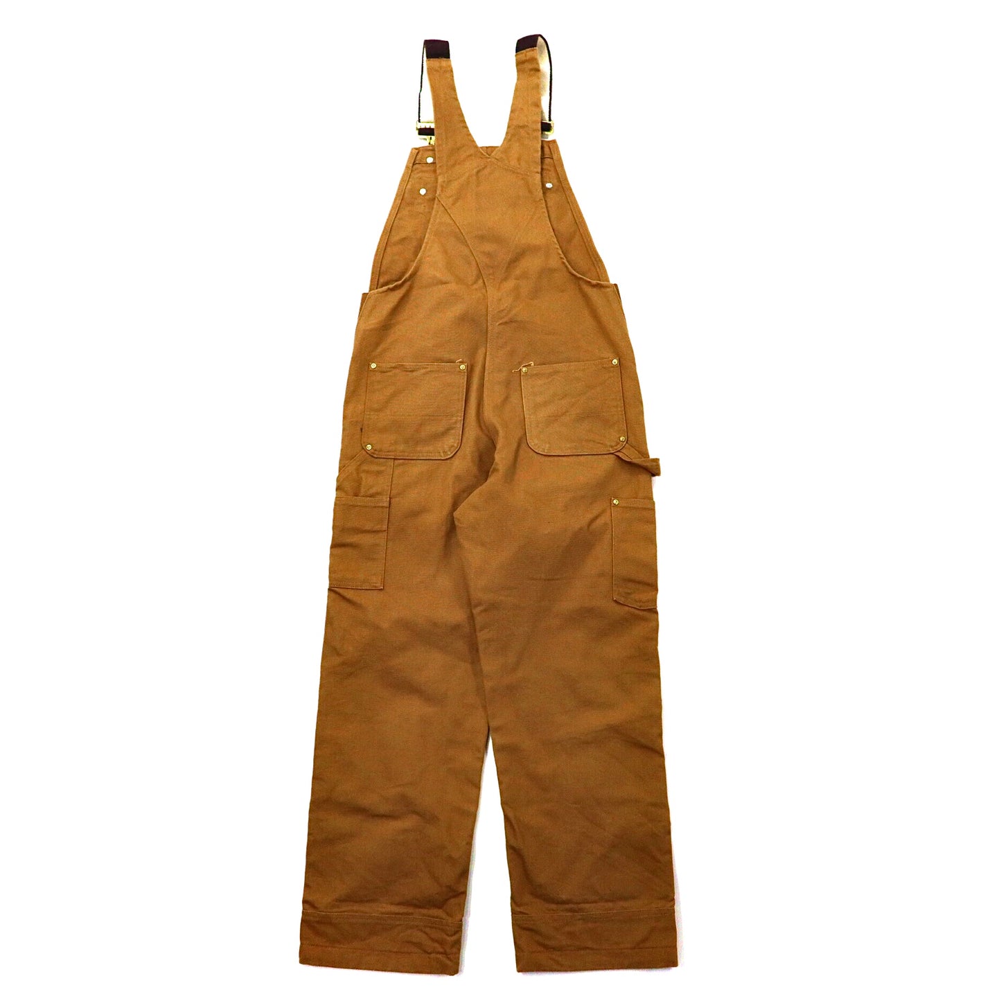 carhartt ダブルニー ダックオーバーオール 30 ベージュ コットン メキシコ製