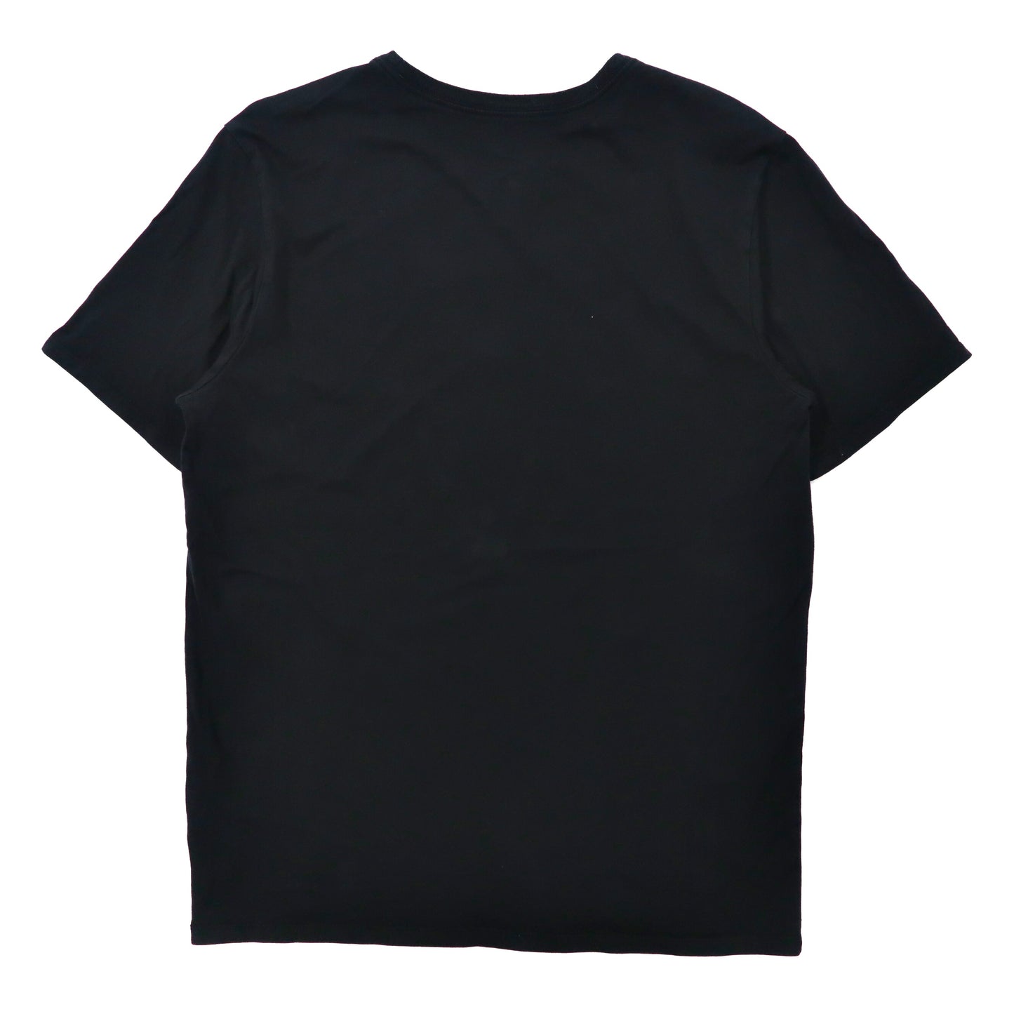 NIKE ビッグロゴプリントTシャツ L ブラック コットン スウォッシュロゴ