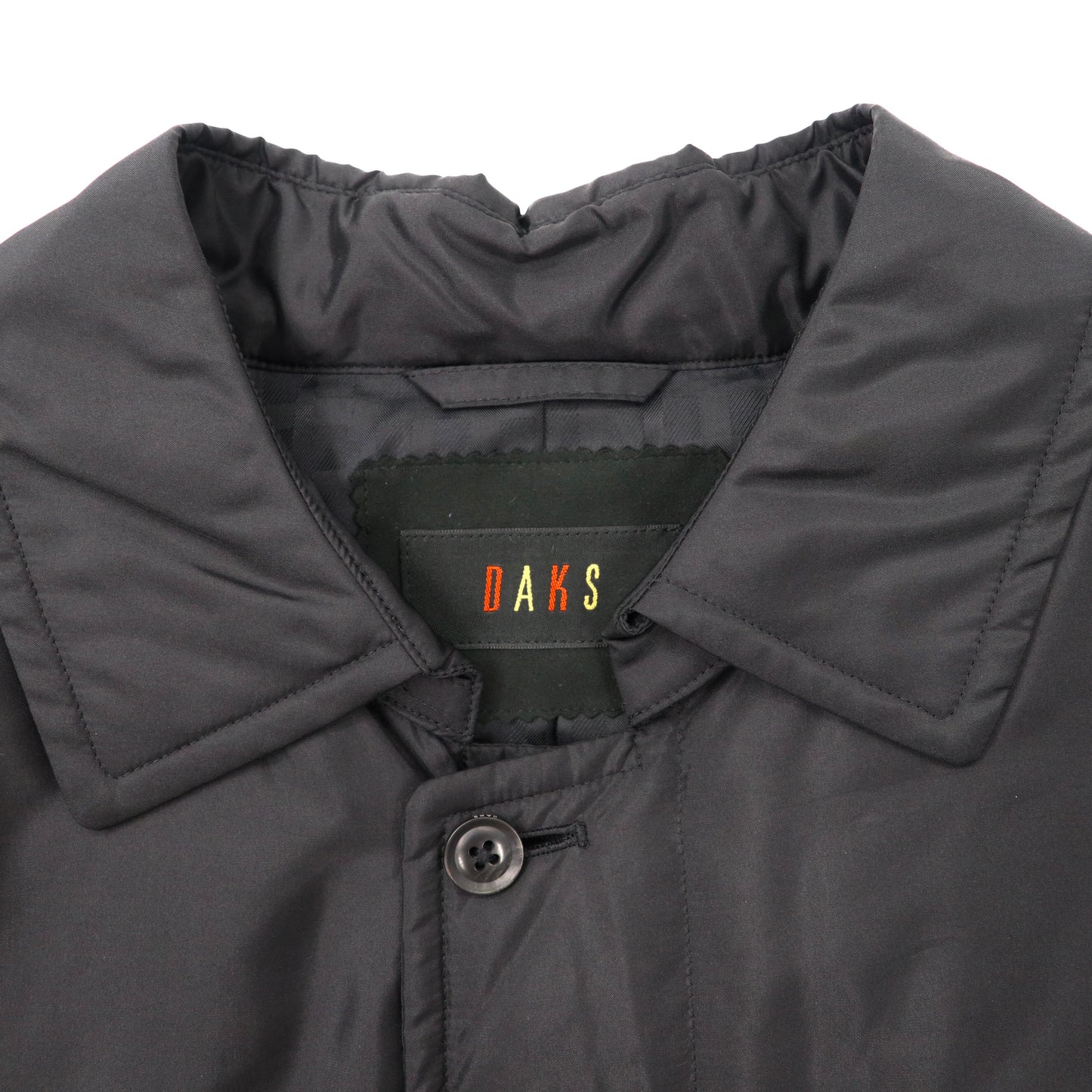 DAKS A Line COAT L Black Nylon Japan MADE – 日本然リトテ