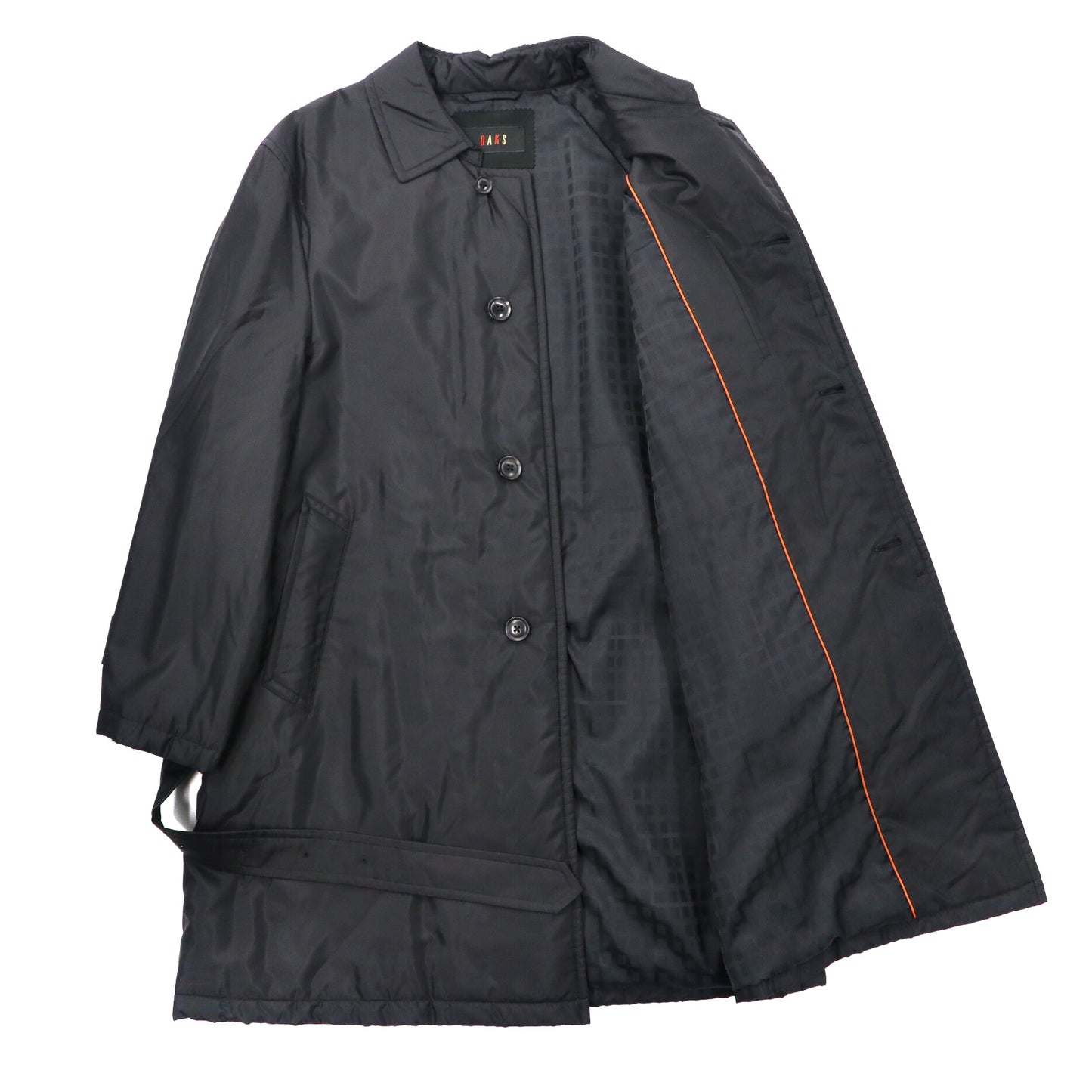 DAKS A Line COAT L Black Nylon Japan MADE – 日本然リトテ