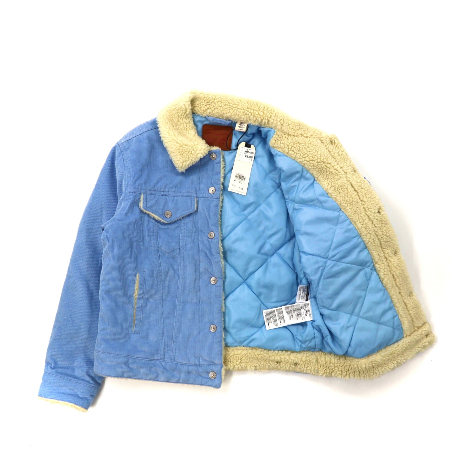 Levi's Boa jacket XS Blue Corduroy Unused – 日本然リトテ
