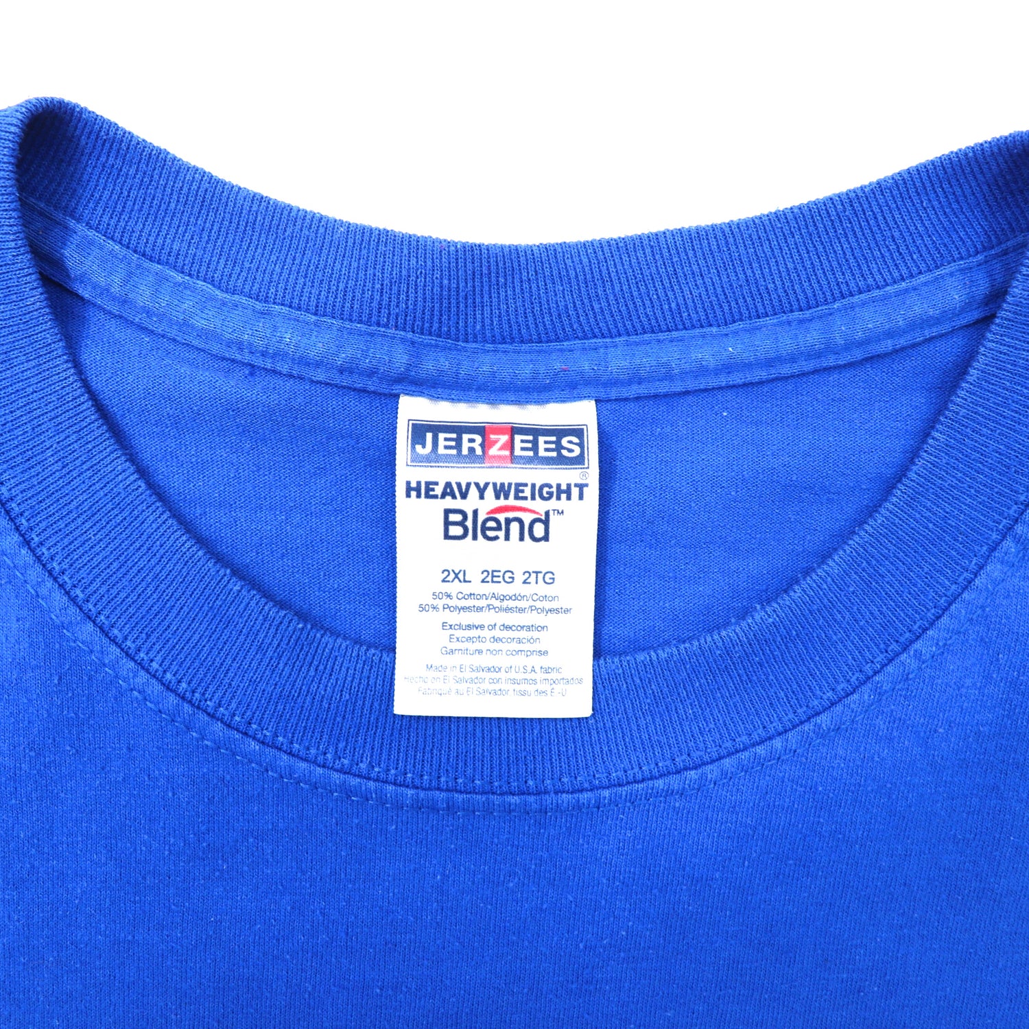JERZEES Tシャツ 2XL ブルー コットン ビッグサイズ Rio Grande プリント – 日本然リトテ