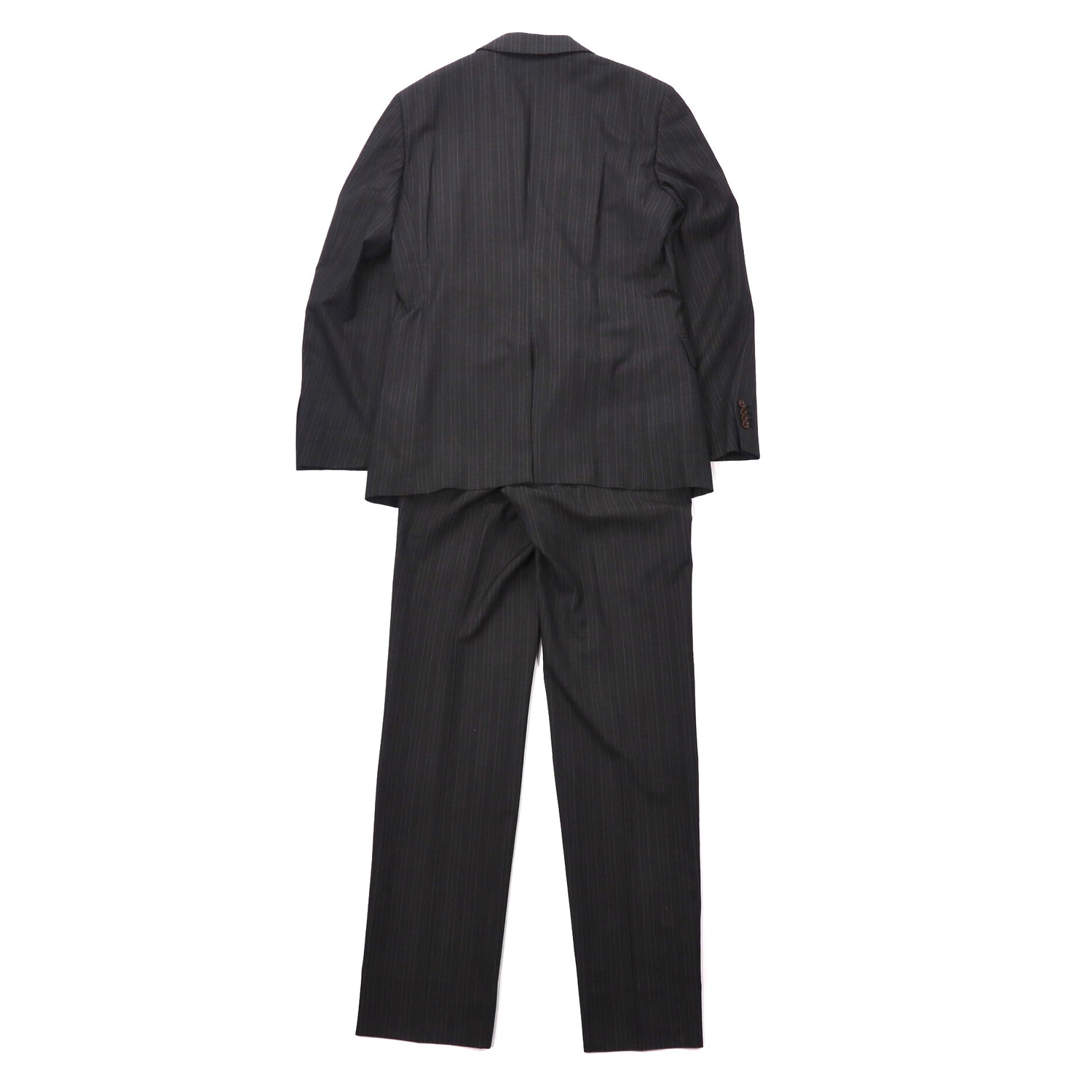 Person's for Men Suit Setup 180 Gray Striped Wool – 日本然リトテ