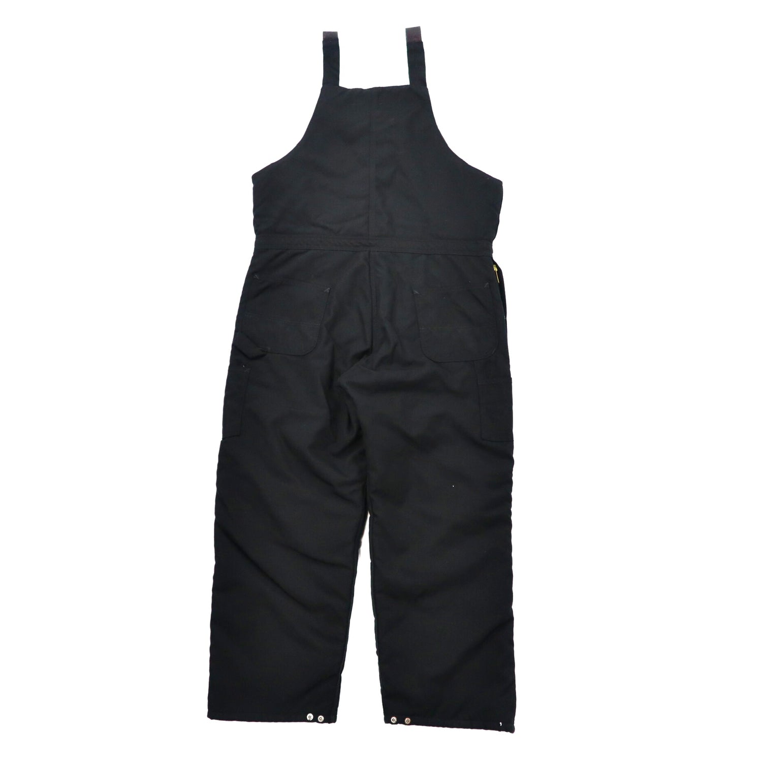 CARHARTT Double Ney Overall 38 Black 90s Nylon Quilting Liner USA