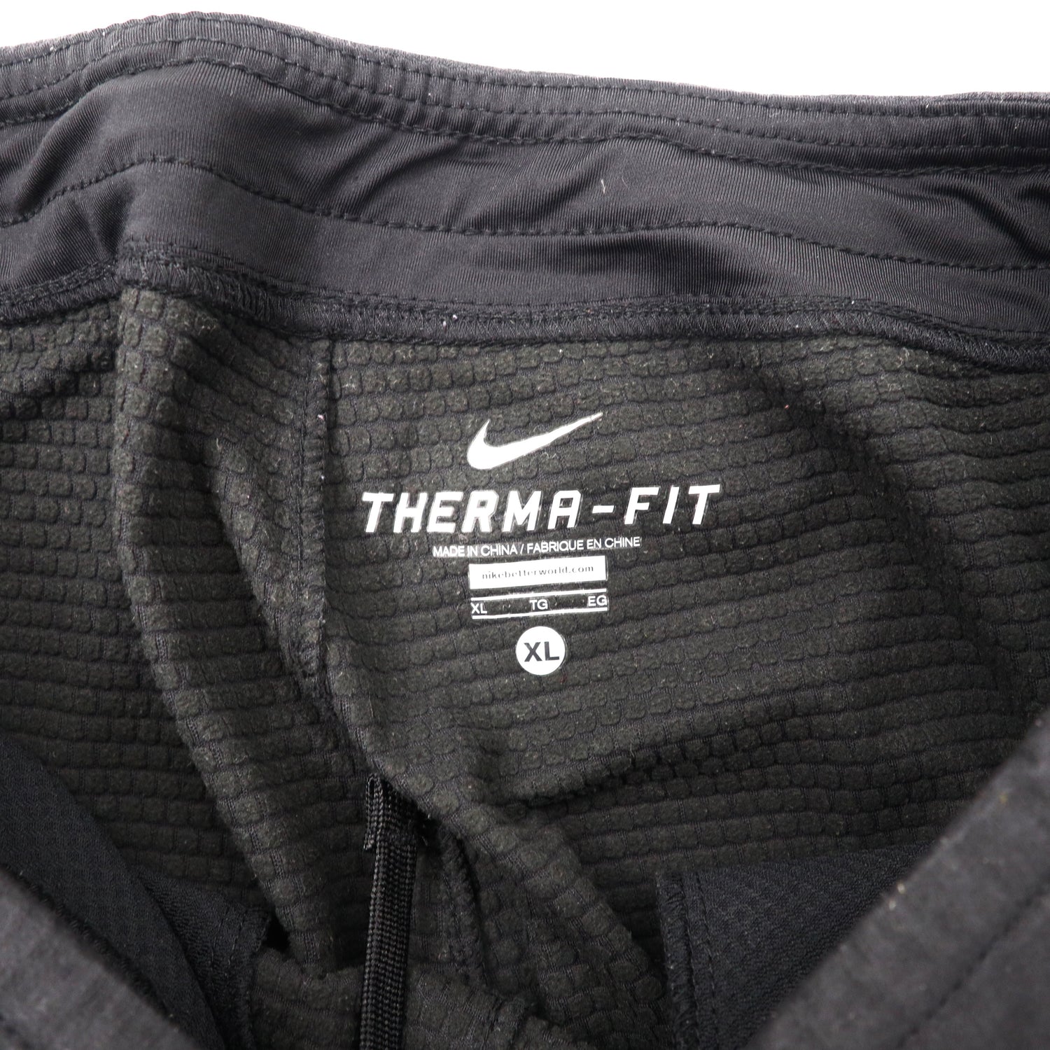 NIKE イージートラックパンツ XL ブラック ポリエステル THERMA-FIT