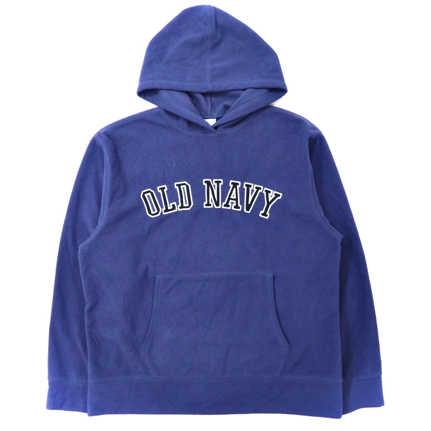 OLD NAVY プルオーバー フリースパーカー L ブルー ビッグサイズ 90年代