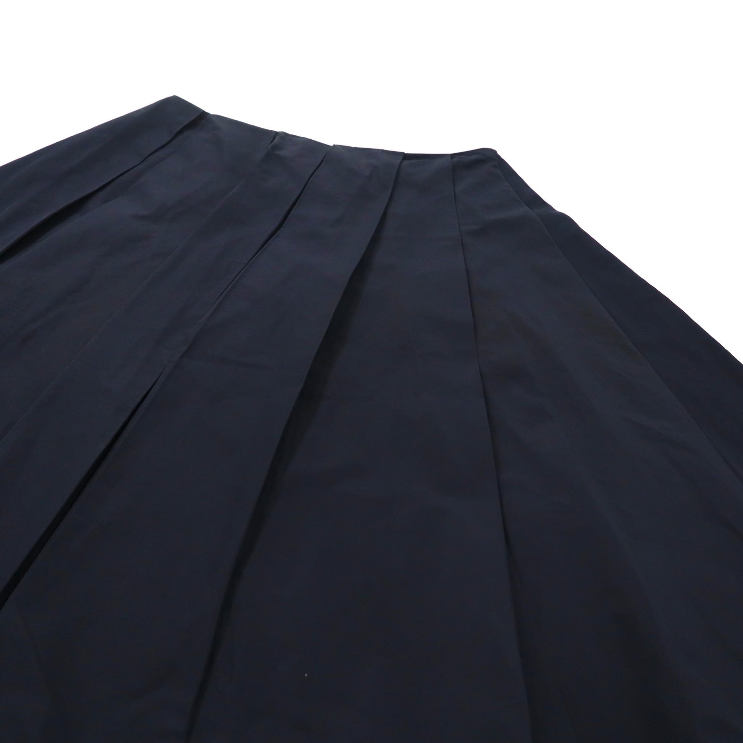 JIL SANDER NAVY Flare Skirt 36 Navy Polyester Italian MADE – 日本