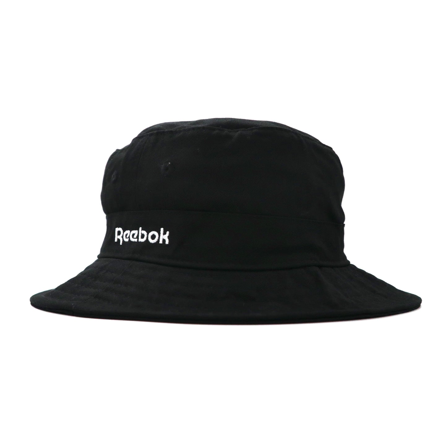 Reebok バケットハット 57cm ブラック コットン ロゴ刺繍 2020年モデル