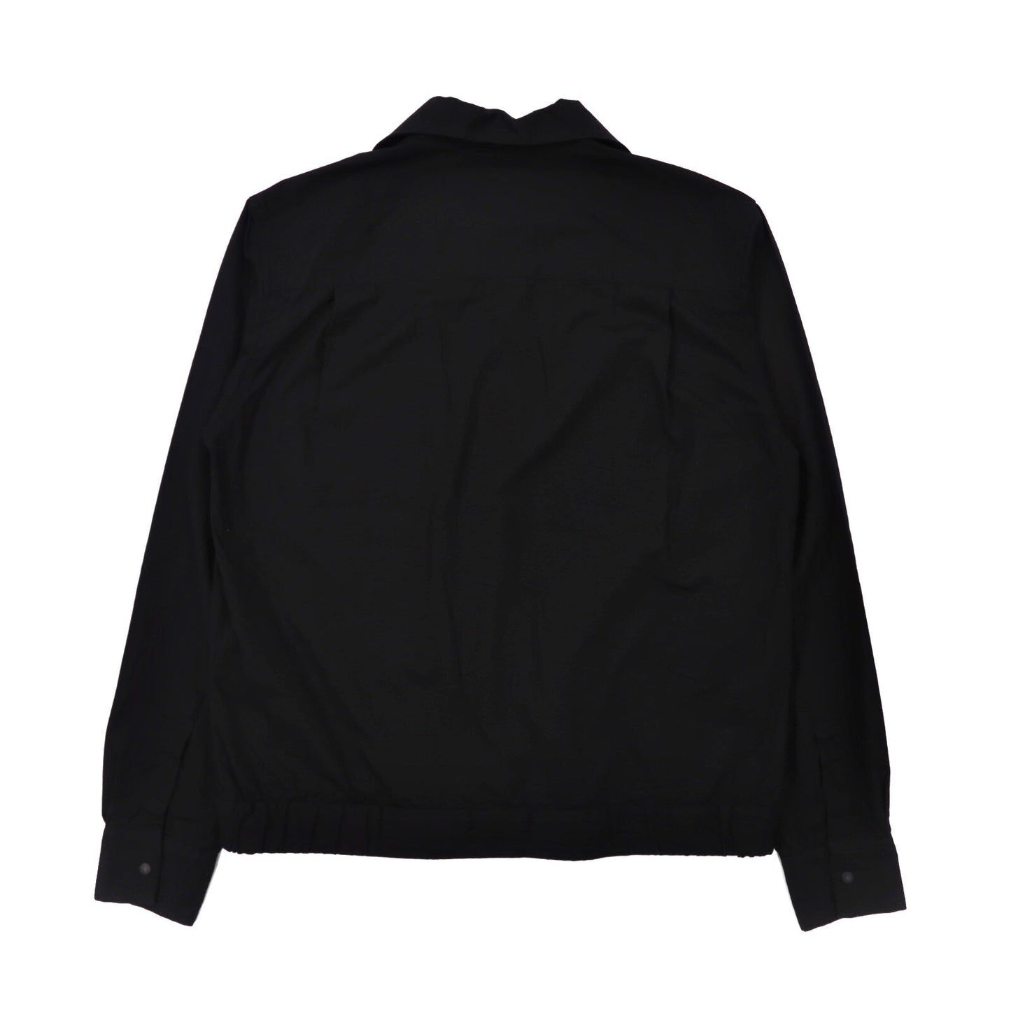 Sasquatchfabrix. オリエンタルオープンカラーシャツ M ブラック コットン 17SS-SY9-008