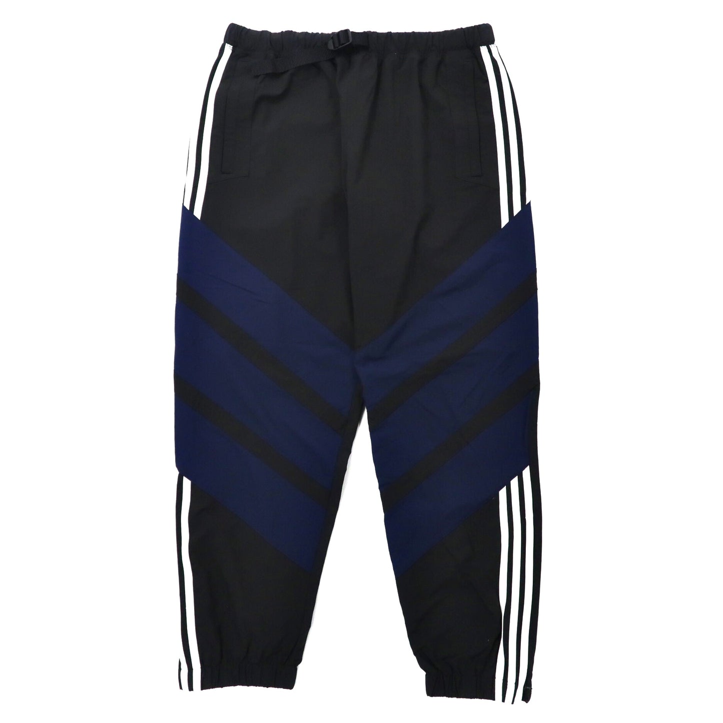 adidas originals トラックパンツ L ブラック ナイロン 3ストライプス Skateboarding 3-Stripes Wind Pant DH6644