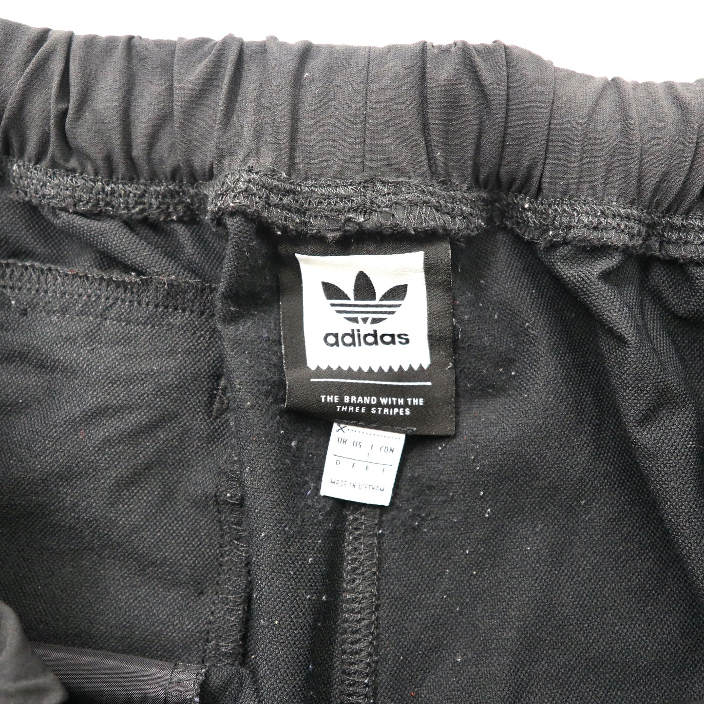 adidas originals トラックパンツ L ブラック ナイロン 3ストライプス Skateboarding 3-Stripes Wind Pant DH6644