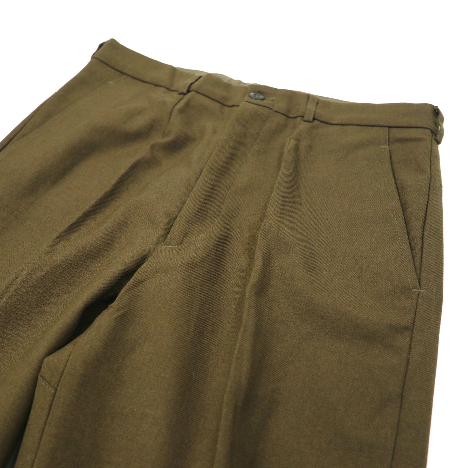 Paul Boye French Military Military Pants 88L Khaki Euro vintage