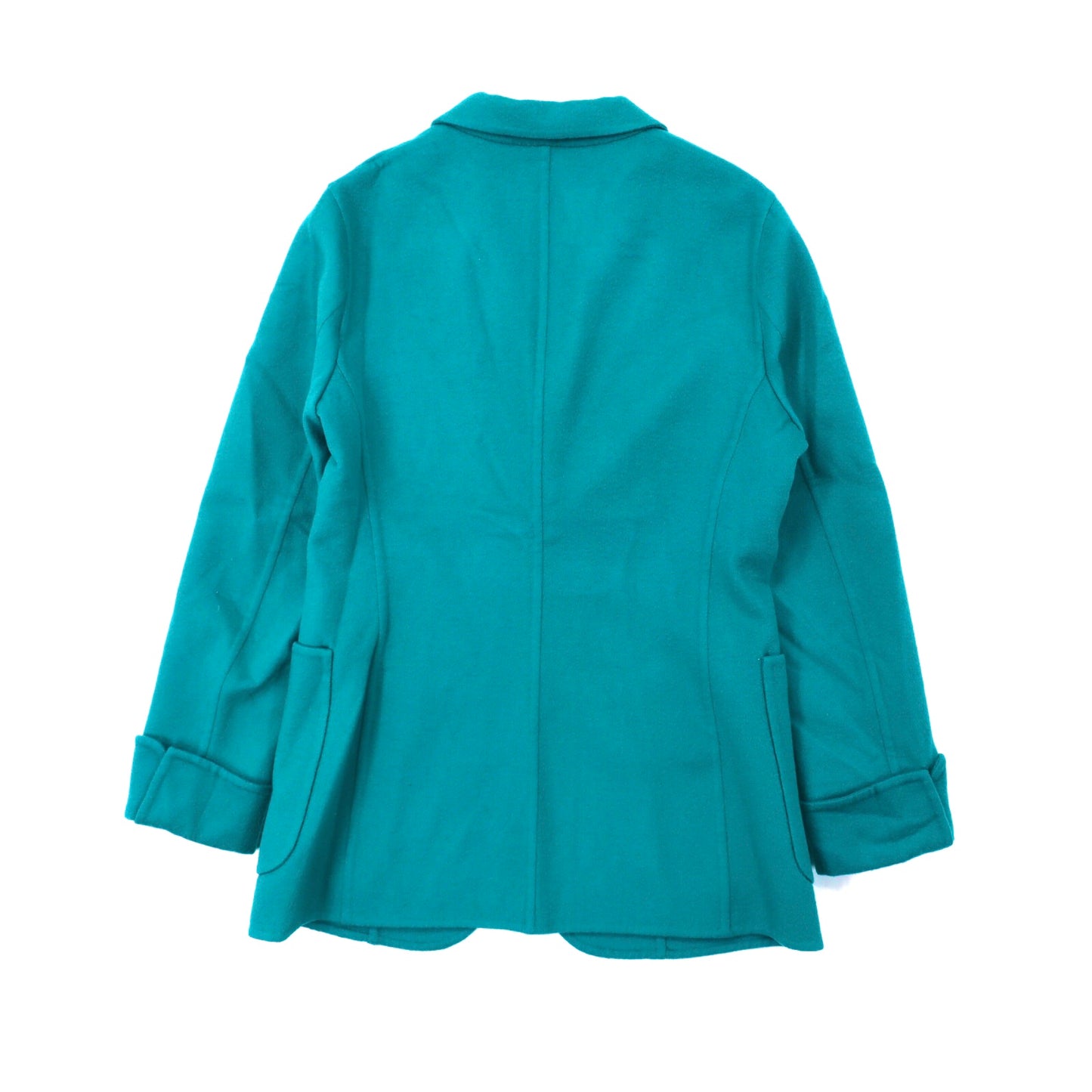 Agnona Tailored Jacket 44 Green Cashmere Made in Italy – 日本然リトテ