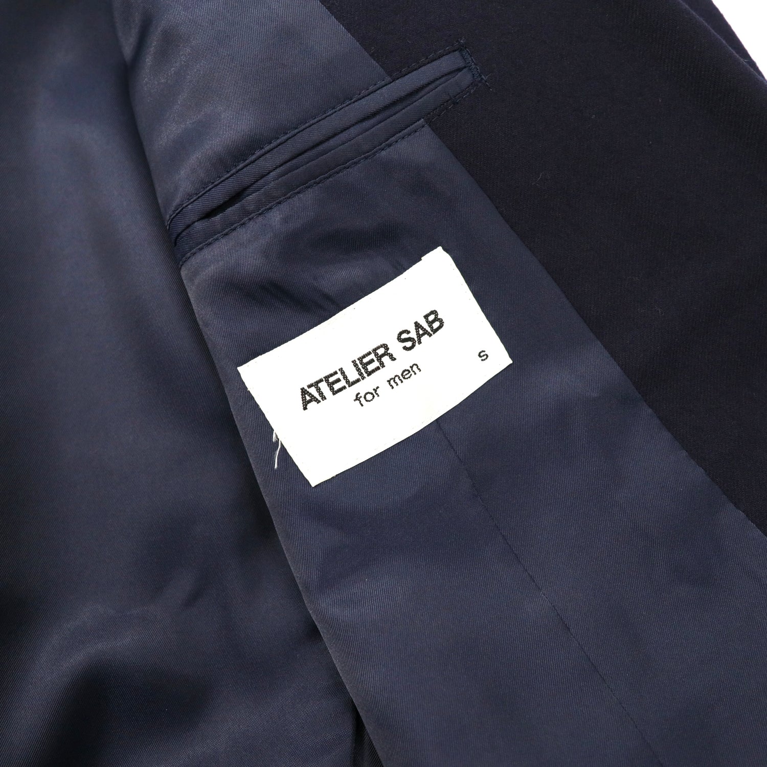 ATELIER SAB for men ダブルスーツ セットアップ S ネイビー 90年代 ...