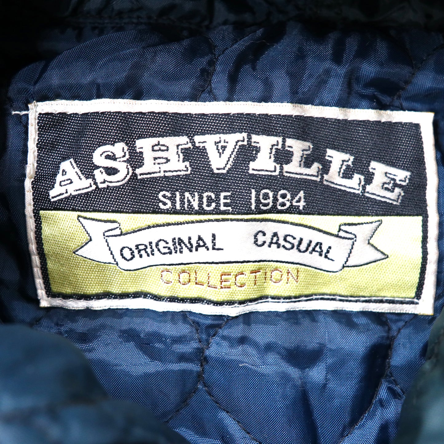 ASHVILLE フーデッド ダック地 ワークジャケット FREE ブラック コットン キルティングライナー ファー着脱式 未使用品