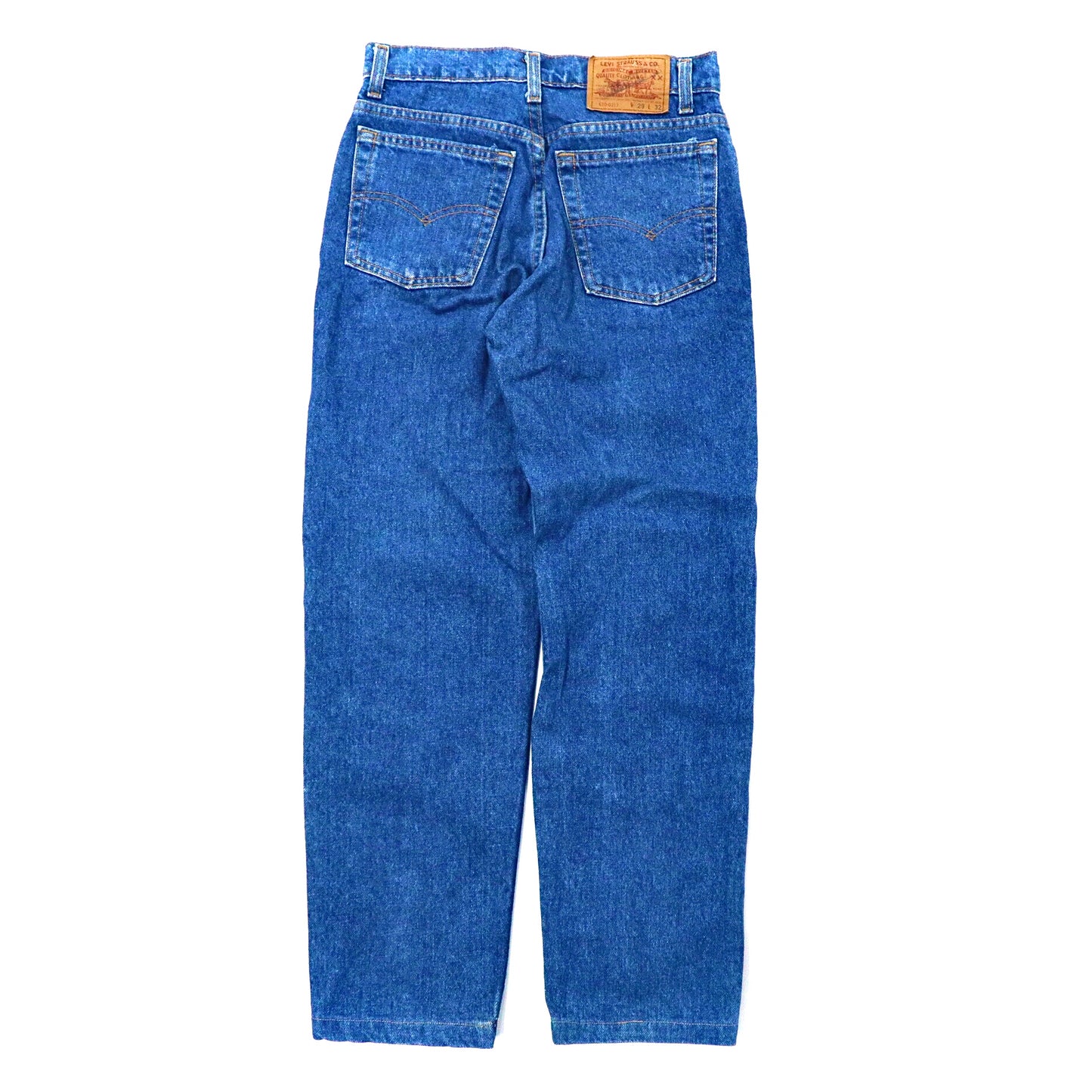 Levi's テーパードデニムパンツ 29 ブルー 610-0217 ボタン裏525 90年代 USA製