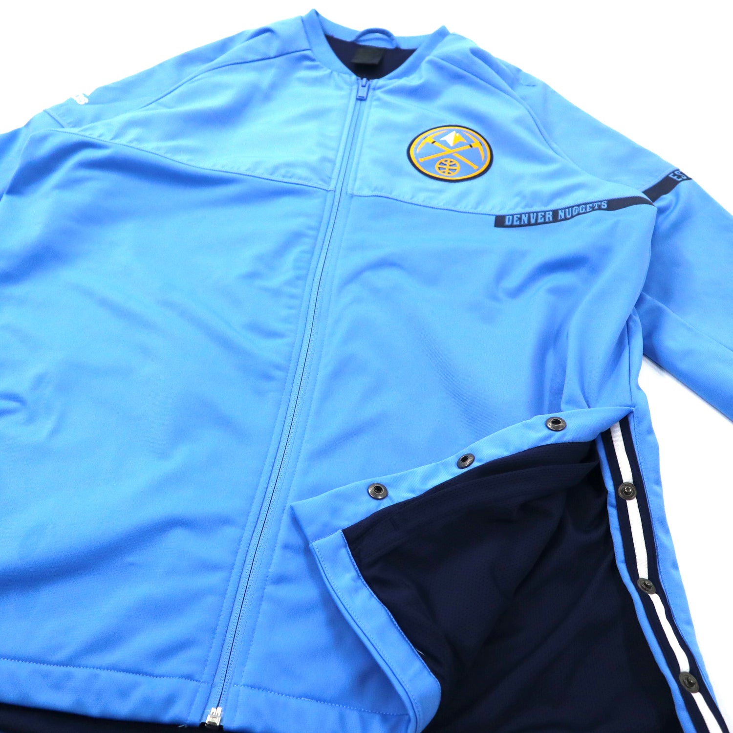 Adidas x NBA Big Size Track Jacket 4XO Blue Polyester Denver