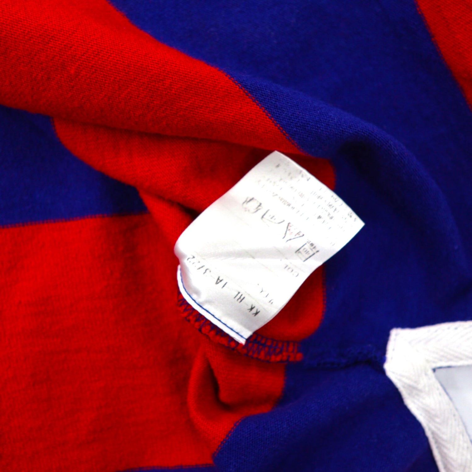 Polo by Ralph Lauren Rugby Shirt L Striped Red Blue Cotton – 日本