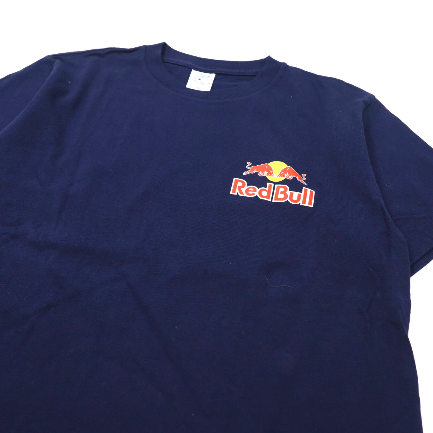 Red Bull プリントTシャツ S ネイビー コットン