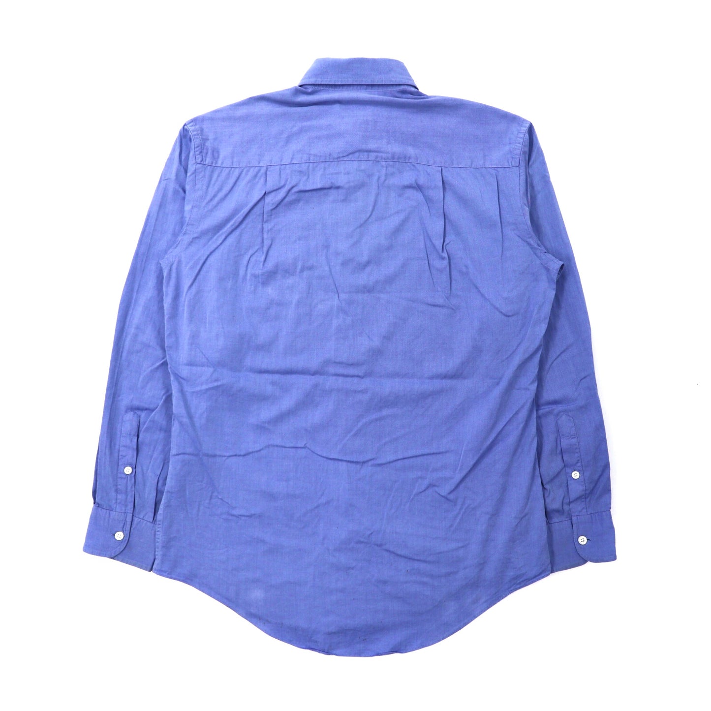 GUCCI ボタンダウンシャツ 38 ブルー コットン