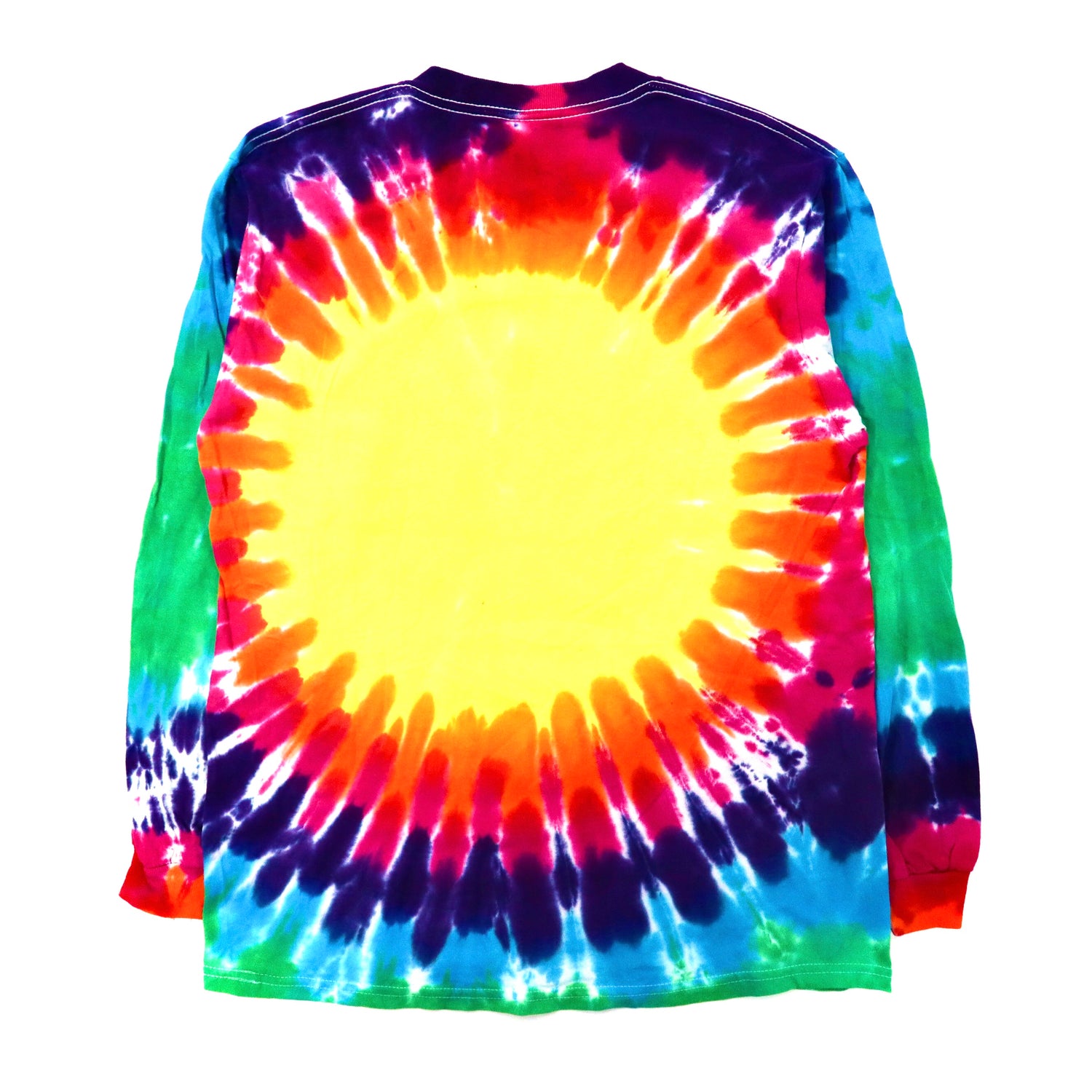 GRATEFUL DEAD TIE DYE Long Sleeve Tee T-Shirt M Multicolor Dancing