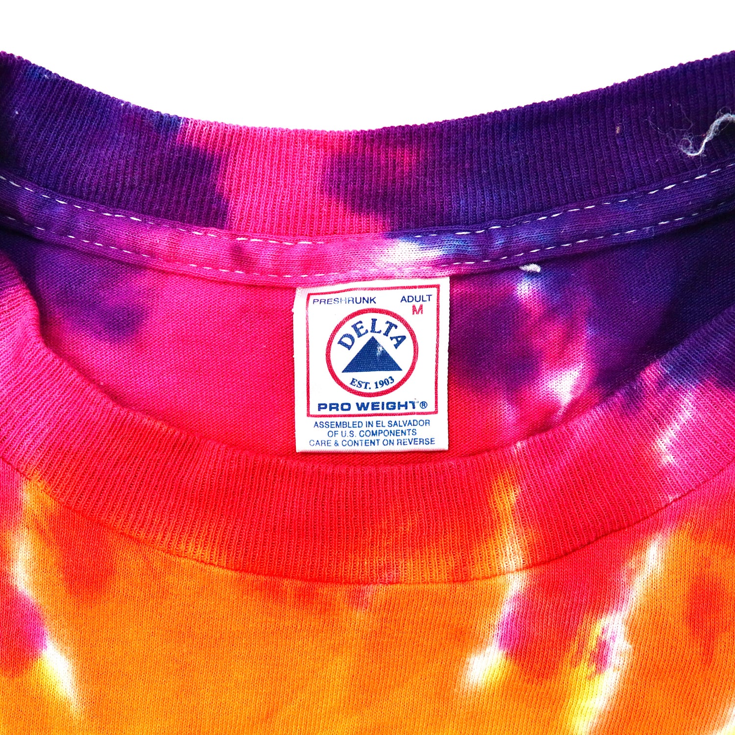 GRATEFUL DEAD TIE DYE Long Sleeve Tee T-Shirt M Multicolor Dancing