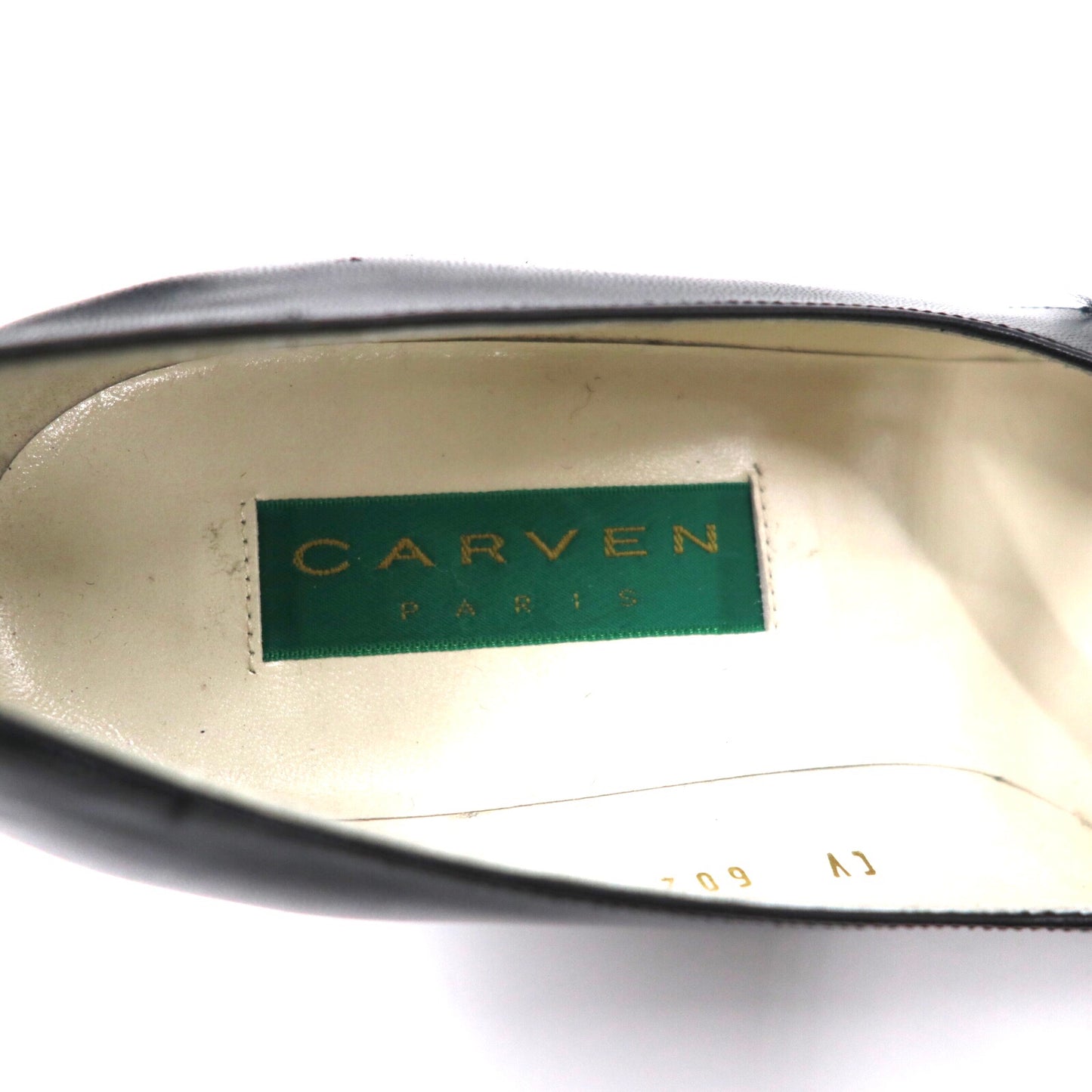 CARVEN パンプス 23cm ブラック レザー 未使用品