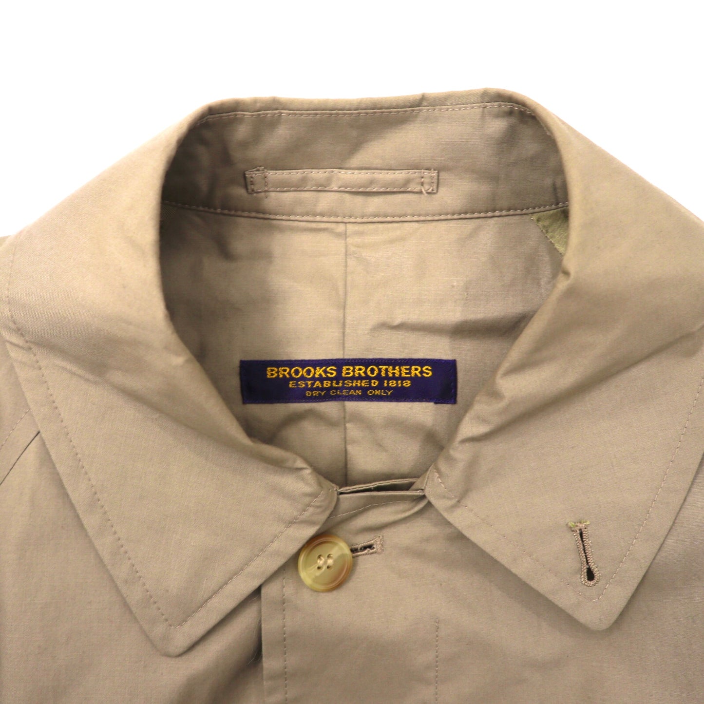 Brooks Brothers Coat 90 A4 Khaki Cotton Made in Japan – 日本然リトテ