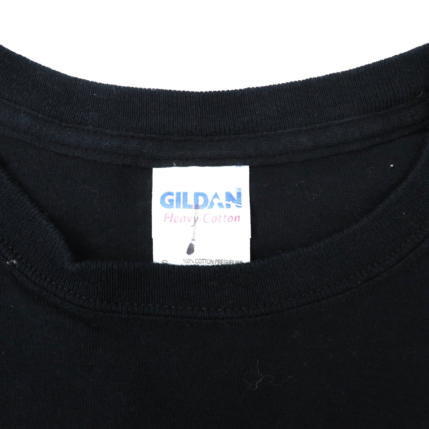 GILDAN カレッジプリントTシャツ S ブラック コットン INDIANA UNIVERSITY