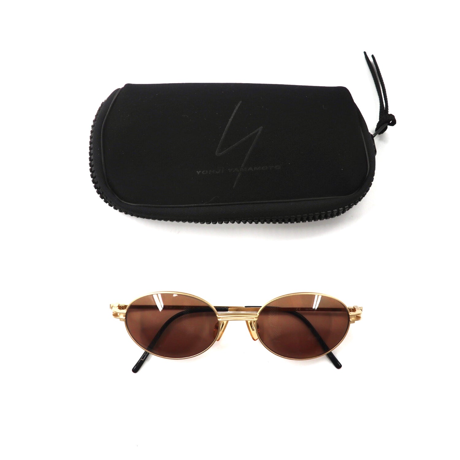 Yohji Yamamoto Sunglasses Brown 52-6101