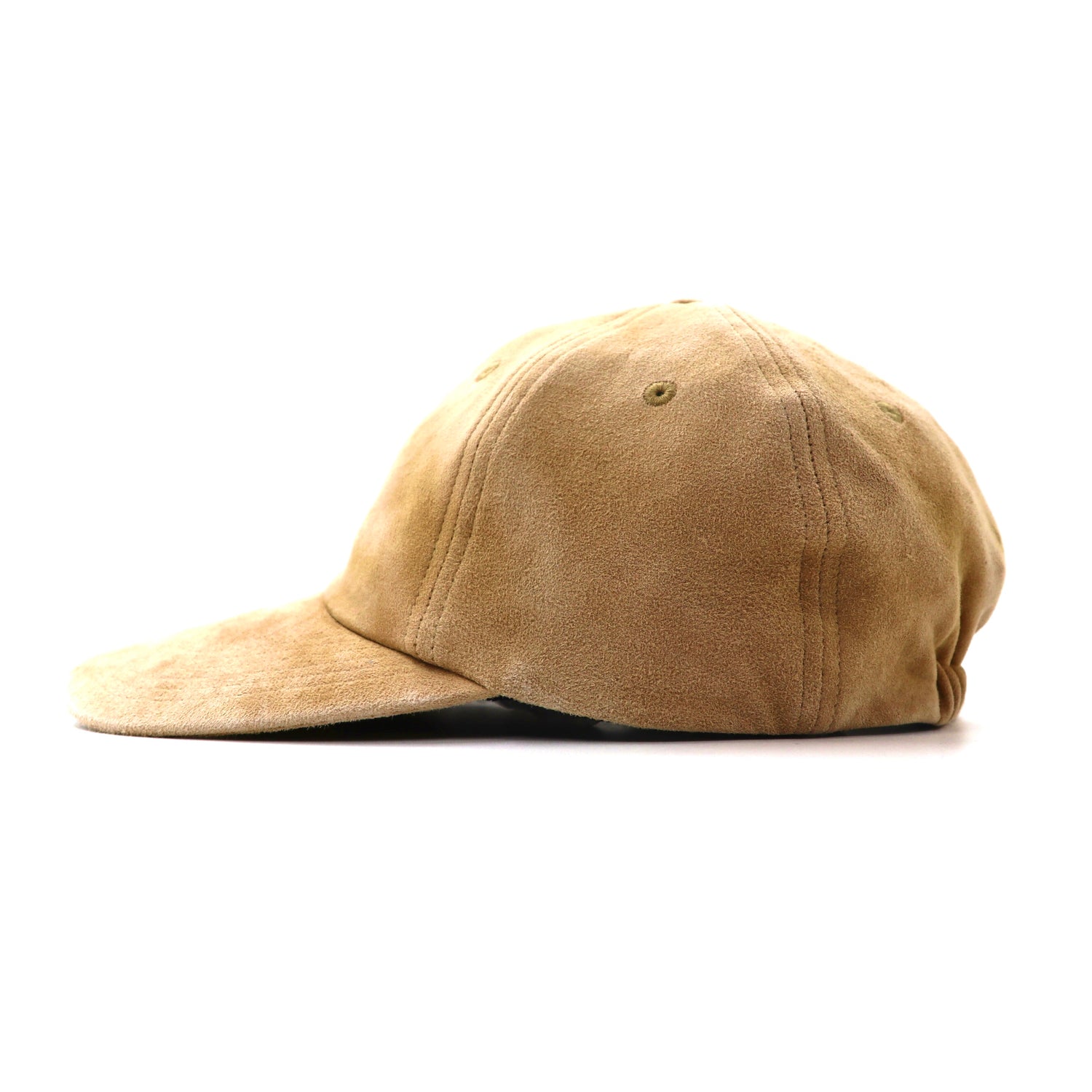 KIJIMA TAKAYUKI Goat Suede Cap 2 Beige Leather 172707 Japan MADE