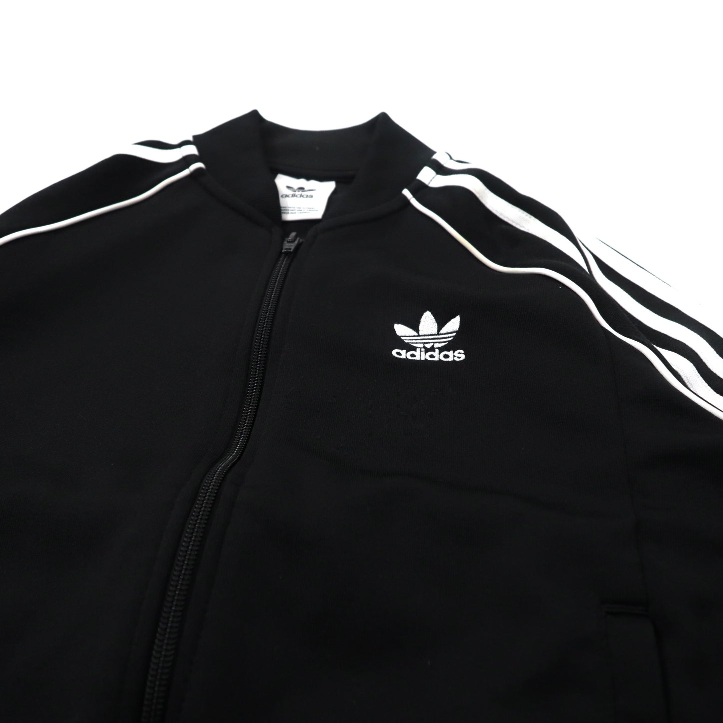 adidas originals トラックジャケット ジャージ M ブラック 3ストライプス ATP型 トレフォイルロゴ刺繍 HERI SST TRACK TOP CW1256