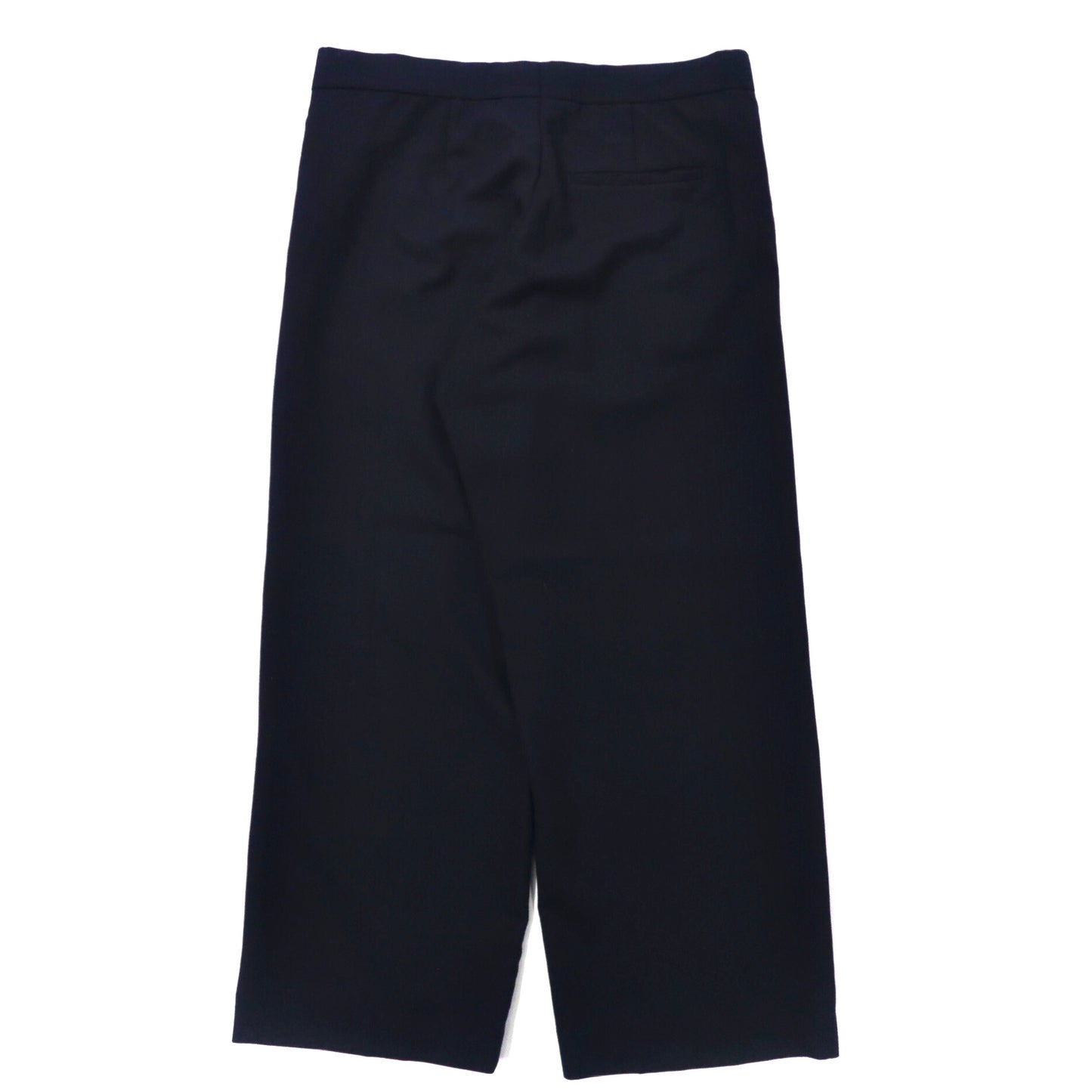 ACNE STUDIOS Wide Slacks Pants 50 Navy Polyester Wool Bennet Fin T ...