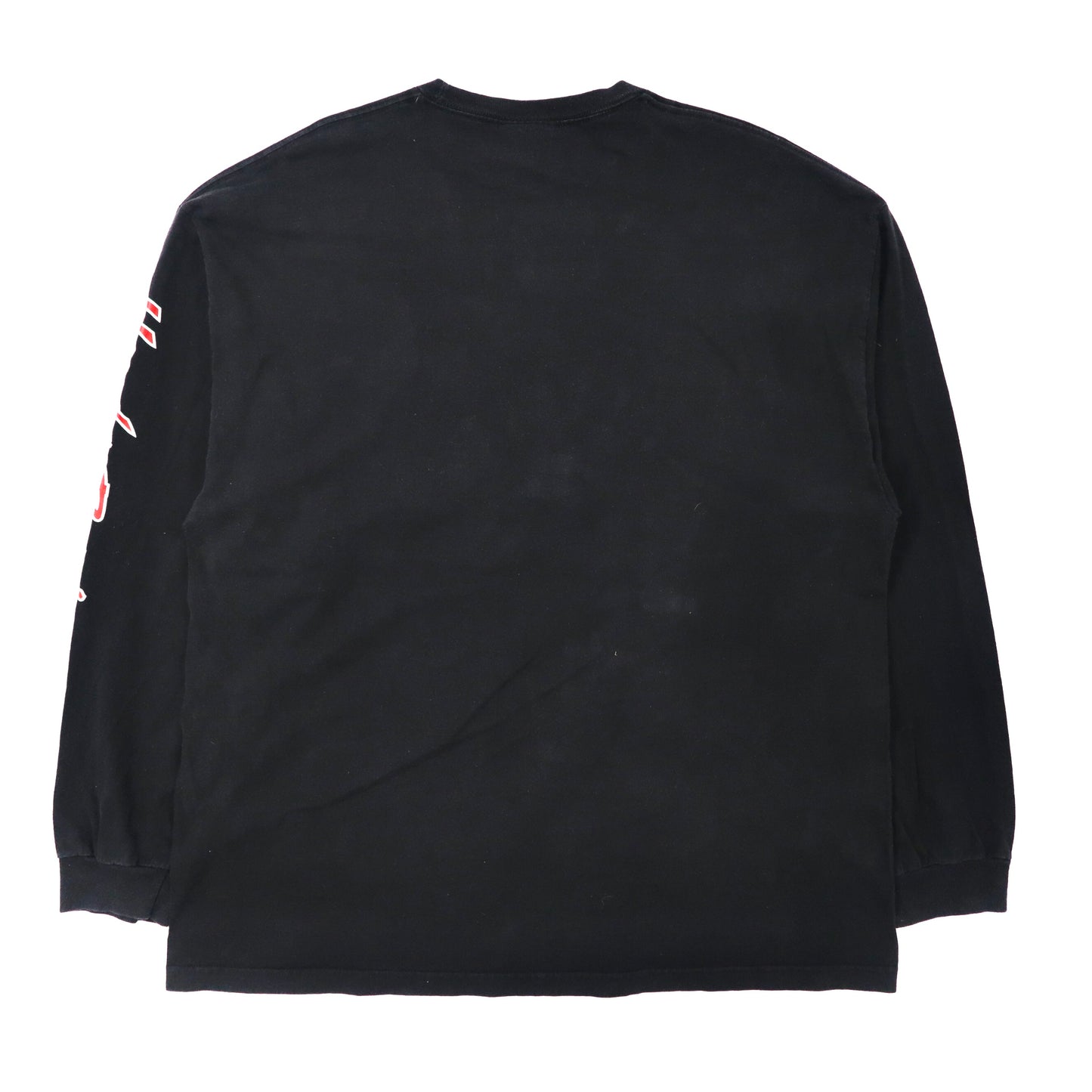 HONDA RACING ビッグサイズ ロングスリーブTシャツ 3XL ブラック ウッディウッドペッカー 袖ロゴ 90年代 ハイチ製