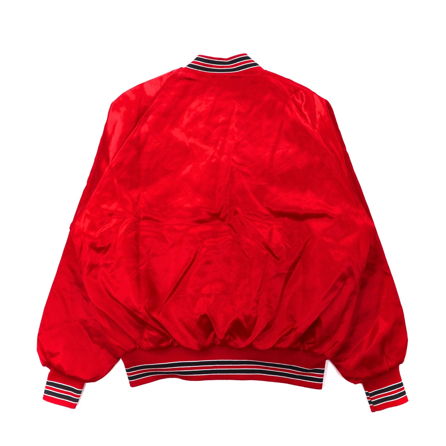 PLA-JAC BY DUNBROOKE VARSITY JACKET XL Red Nylon – 日本然リトテ