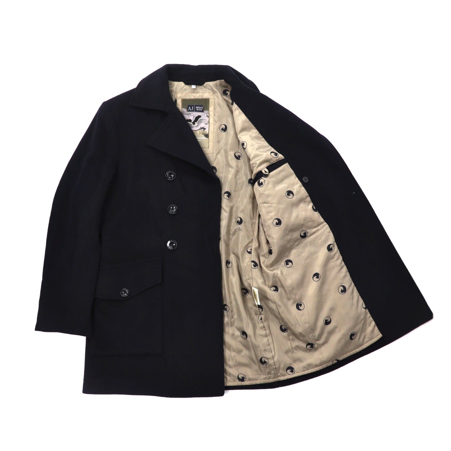 Armani Jeans Double Breasted coat 30th Anniversary Model – 日本然 ...