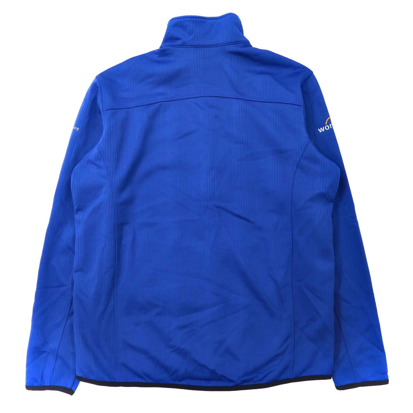 Eddie Bauer フリースライニング トラックジャケット ジャージ XL ブルー ポリエステル DASH FULL-ZIP FLEECE JACKET EB242 未使用品