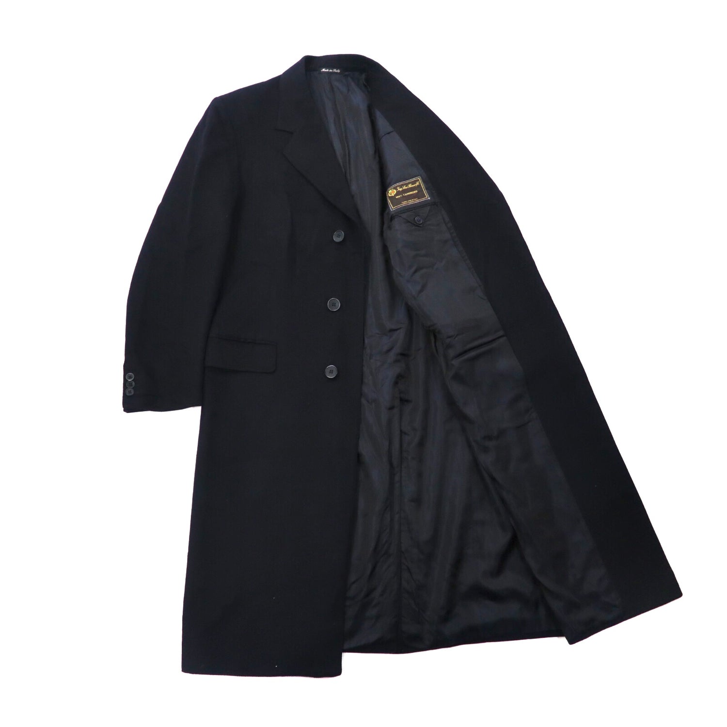 Loro Piana x Pal Zileri Cashmere Chester Coat 48 Navy – 日本然