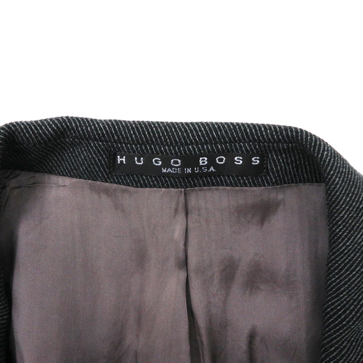 HUGO BOSS 2Bテーラードジャケット 44R グレー ウール APOLLON ビッグ