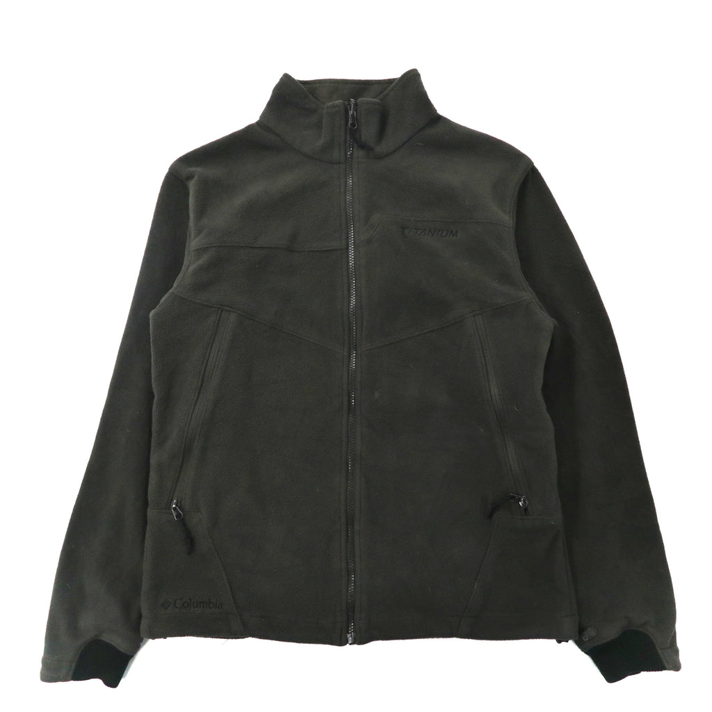 Columbia 3WAY マウンテンパーカー M グレー ネイビー ナイロン 撥水 ドローコード フリースライナー フード着脱式 VERTEX JACKET WM7892