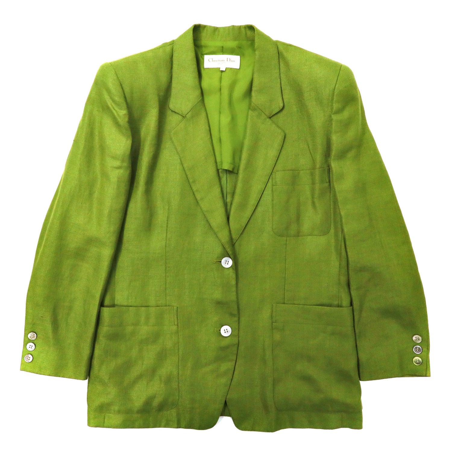 vintage Cristian Dior linen jacketサイズ9