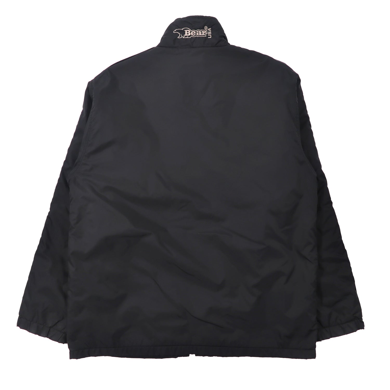 BEAR USA Windbreaker LL Black Tape Logo Logo Embroidery Big