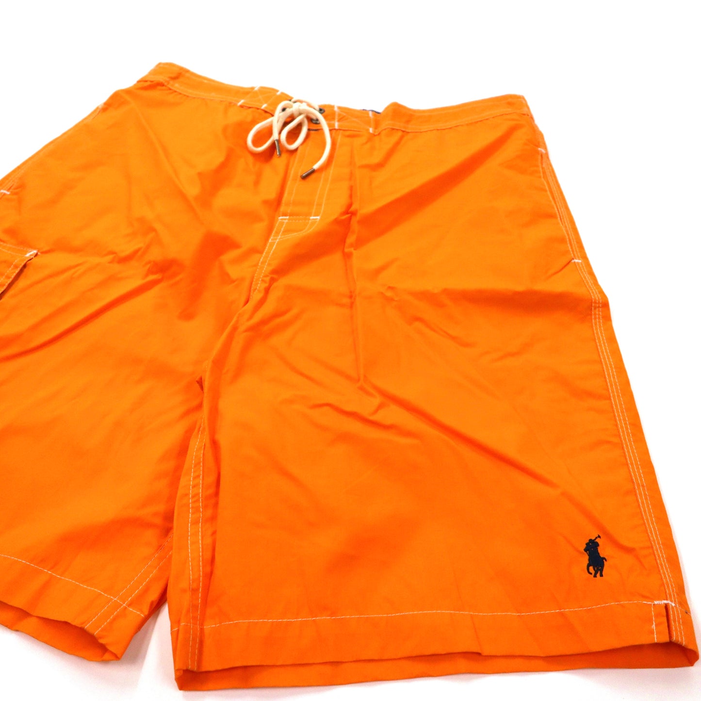 POLO BY RALPH LAUREN Short PANTS XXL Orange Cotton Swim Shorts