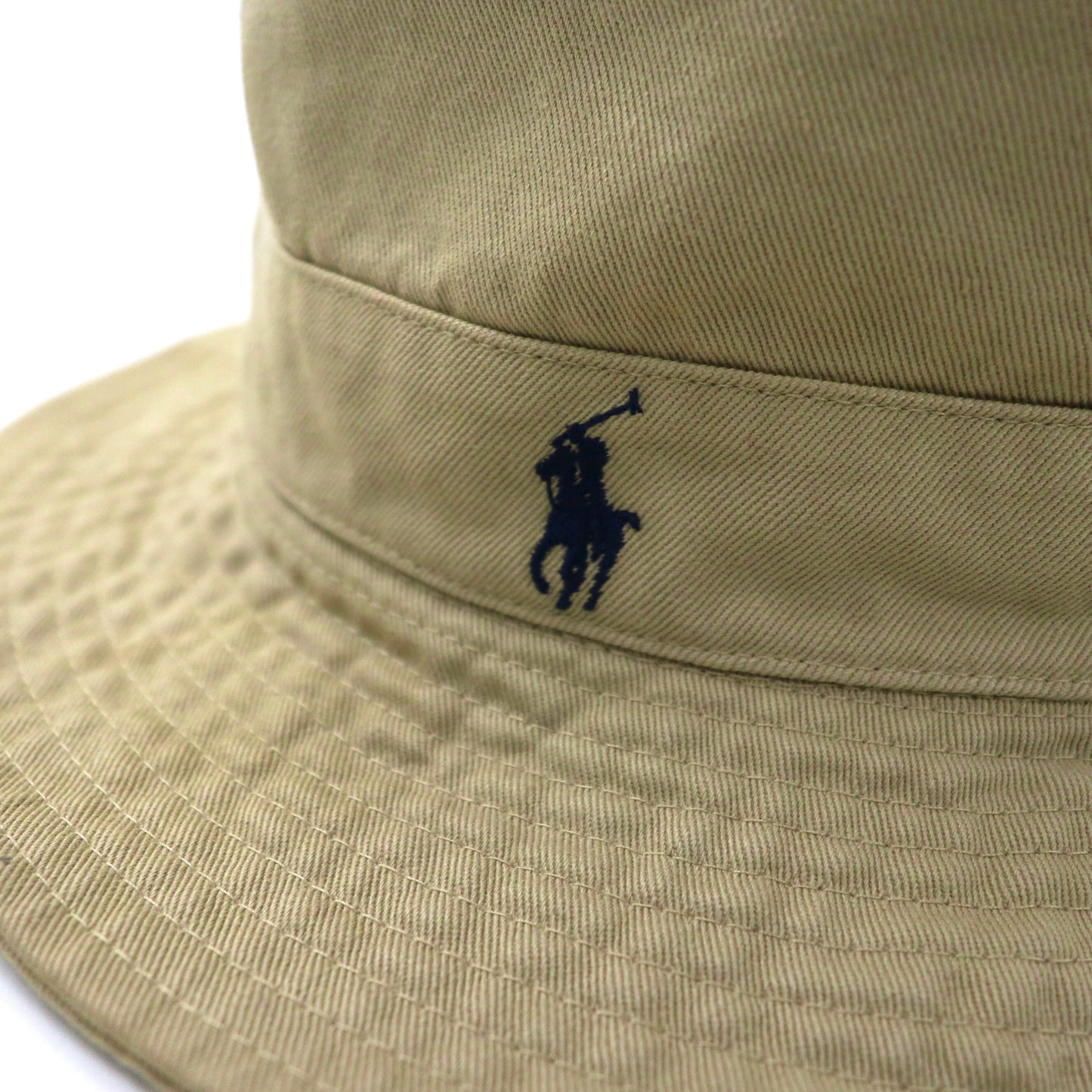 Polo by Ralph Lauren バケットハット 56cm ベージュ スモールポニー 