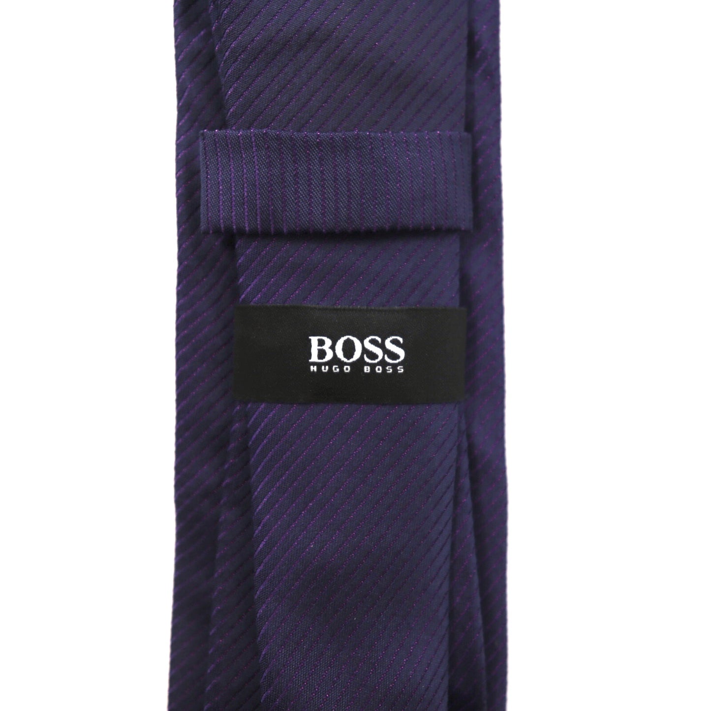 HUGO BOSS ネクタイ ネイビー シルク イタリア製