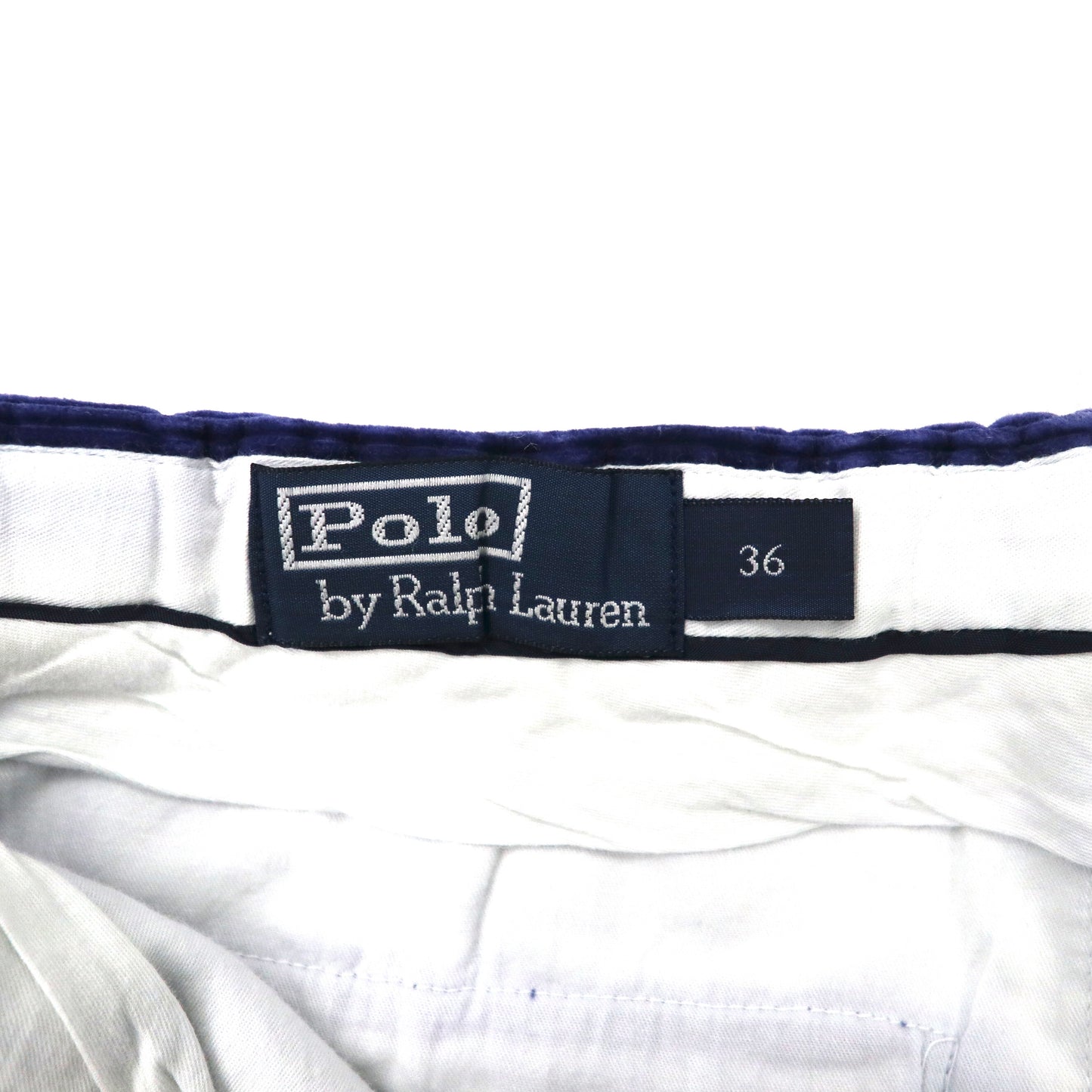 Polo by Ralph Lauren コーデュロイパンツ 36 ブルー イタリア製