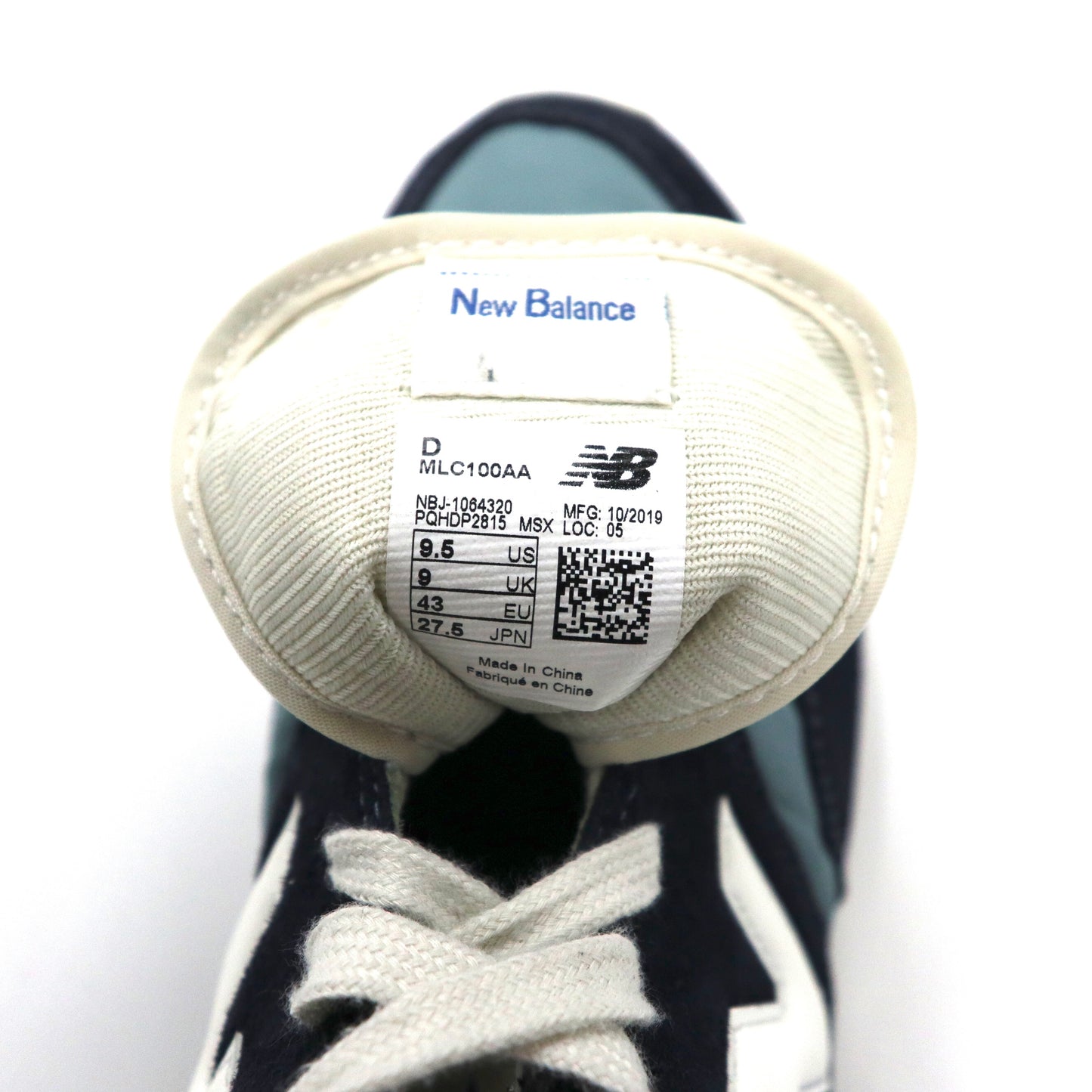 new balance スニーカー 27.5cm ネイビー MLC100AA 2020年モデル