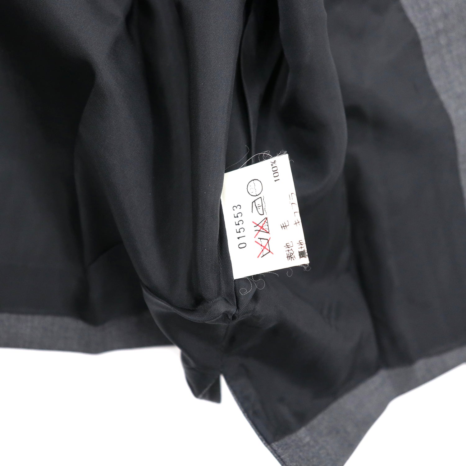 agnès b　アニエスベー ノーカラー デザインジャケット　日本製 X2270