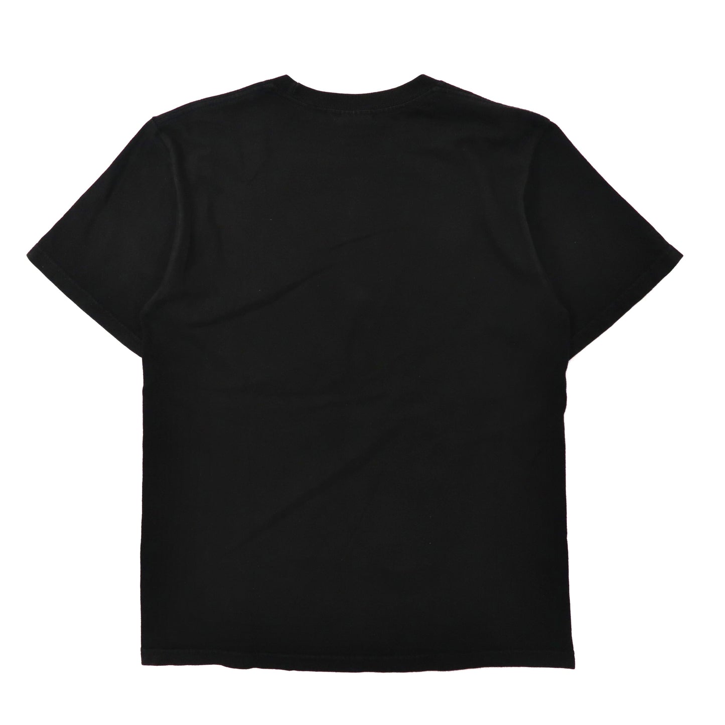 Stussy ロゴプリントTシャツ S ブラック コットン シャネルロゴ スカルプリント メキシコ製